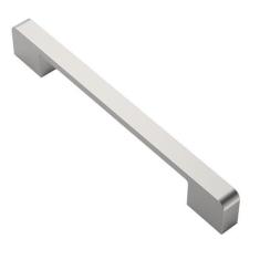 Imagem de Alzassbg Pacote com 6 puxadores de armário de níquel acetinado escovado, puxadores retangulares para armários AL3055SN