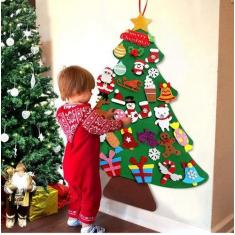 Imagem de Arvore de Natal em Feltro Infantil Montessori - Idealizze