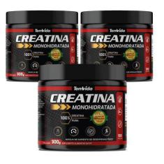Imagem de Kit 03 Creatina Monohidratada Pura 300G Natural Tem Vida