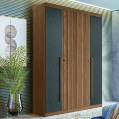Imagem de Guarda Roupa Solteiro 4 Portas Flex Buriti Santos Andirá