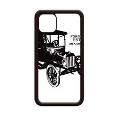 Imagem de Capa preta clássica de carros padrão mecânico para iPhone 12 Pro Max para Apple Mini Mobile Case Shell