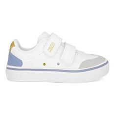 Imagem de Tenis Klin Infantil Masculino Menino Freestyle Mini Conforto, Branco, 