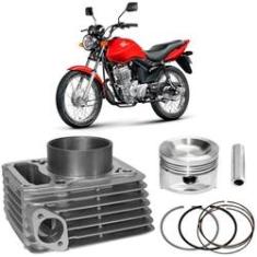 Imagem de Kit Cilindro Pistão E Anéis Cg150 Mhx