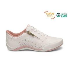 Imagem de Tênis Casual Kolosh Supremo Calce Fácil Com Ziper Microfuros Strass C1299-Feminino