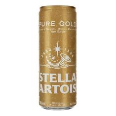 Imagem de Cerveja Pure Gold S/gluten 350ml Kit Com 8 Unidades Gamer - Stella