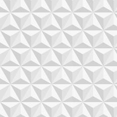 Imagem de Papel de Parede Tijolo Gesso Triangular 3D com efeito de sombras Para Quartos e Sala