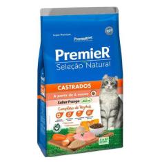 Imagem de Ração Premier Seleção Natural Gatos Castrados Frango 1,5Kg - Premierpe