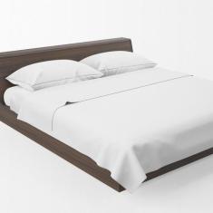 Imagem de Lençol De Cima Acácia Queen Poliéster Avulso Liso Branco - Lux Enxovai