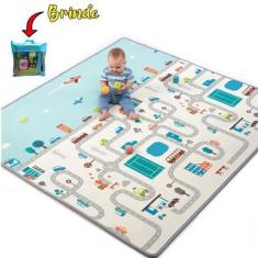 Imagem de Tapete De Atividades Tatame Infantil 195X150 Dupla Face Eva - Imporien