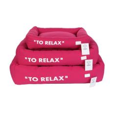 Imagem de Cama M1 Urban Puppy Para Cães Microfibra Lisa Pink - Tamanho G