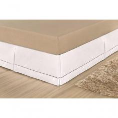 Imagem de Saia Para Cama Box King Juliana - Branco