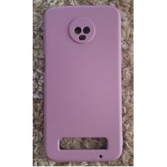 Imagem de Capa Capinha Case Motorola Moto Z3 Play Aveludado Com Proteção De Câme