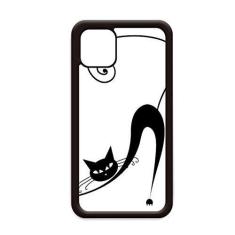Imagem de Capa preta com desenho de animal de Halloween para iPhone 11 Pro Max para Apple Mobile Case