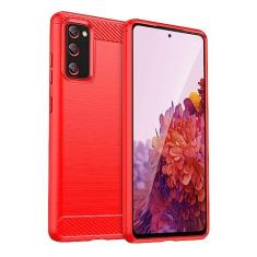 Imagem de Capas para Samsung Galaxy S20 FE 2022.Caso básico,Botão de pressão flexível / 360 ° Proteção completa,Anti-fingerpirnts