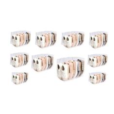 Imagem de Colmeia Organizadora De Sapatos Tênis Cristal 25Ax40px25l 10 Unidades