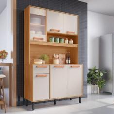 Imagem de Armário De Cozinha 6 Portas 1 Gaveta Napoles Itatiaia - Itatiaia Aco