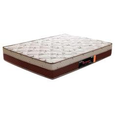 Imagem de Colchão Casal Mola Ensacada Pro Soft Bamboo (24x138x188) Bege e Marrom