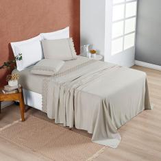 Imagem de Jogo Cama Queen Cherry Bordado Inglês 4 Pçs Amend