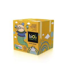 Imagem de Chá Lemon Ginger Orgânico biO2 Herbal Tea Caixa 13 Sachês