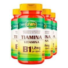 Imagem de Vitamina B1 Tiamina 500mg Unilife 60 Cápsulas 4un