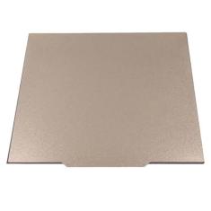 Imagem de Cama de Aço de Mola Texturizada de Placa de Construção PEI Dupla Face Com Base Magnética 332x340 para Impressora 3D Raise3d Pro2 PRO 2 PLUS