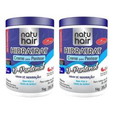 Imagem de Creme Para Pentear Natuhair 1k D-pantenol - Kit Com 2un