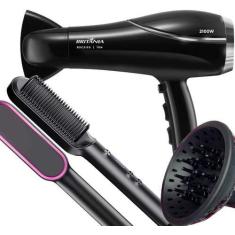 Imagem de Secador De Cabelo Britania Profissional 2100w Ions Tourmaline Ar Quent