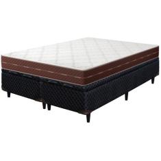 Imagem de Cama Box (Box + Colchão) Queen Prorelax Bipartido - Umaflex De Espuma