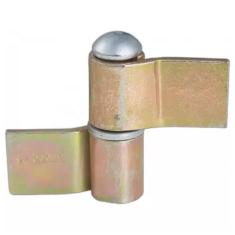 Imagem de Dobradiça Gonzo Nº2 Com Aba 1`` Porta Portão Ferro Jocec