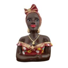 Imagem de Boneca Namoradeira Laço Busto Decoração Enfeite Janela Sacada Varanda 