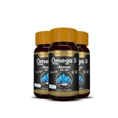 Imagem de 3X Omega 3 Importado Eua Concentrado 60Caps 1450Mg - Hf Suplements