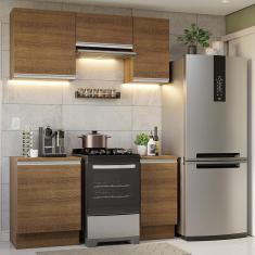 Imagem de Armário De Cozinha 160Cm Rustic Glamy 07 Rustic