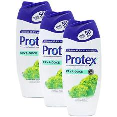 Imagem de Kit Sabonete Líquido Protex Erva Doce 250ml com 3 unidades