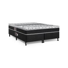 Imagem de Cama Box + Colchão Castor King Class One Face Tecnopedic 180X200x52cm