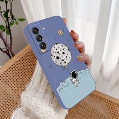 Imagem de Capa macia para Samsung Galaxy S22 S21 S20 FE S10 Note 20 10 Ultra Plus A72 A52 A32 A71 A51   A31 A21S capa de telefone, cinza lavanda2, para   Note10Plus