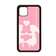 Imagem de Capa rosa menino e menina Dia dos Namorados amor para iPhone 11 Pro Max para Apple Mobile Case Shell