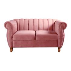 Imagem de Sofá Realeza Namoradeira Chesterfield Decoração Vintage Retrô