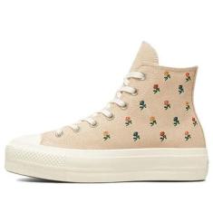Imagem de Converse Tênis feminino Chuck Taylor All Star Lift cano alto, Farro Egret Midnight Clover, 36