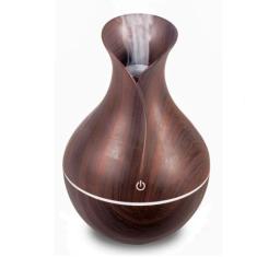 Imagem de Difusor Umidificador Aromatizador De Ar Ultrassônico Marrom escuro Led