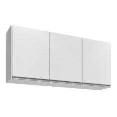 Imagem de Armário Aéreo 1,20m com 3 Portas Cozinha Área de Serviço Valentina Bra