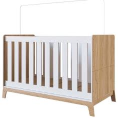 Imagem de Berço Mini Cama 3 Em 1 Com Colchao Fm011 Itapua Branco