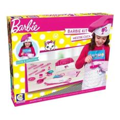 Imagem de Brinquedo Infantil Kit Cheff Mestre Cuca Avental Barbie Cotiplas