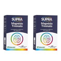 Imagem de Kit 2 Supra Magnesio Treonato 60 Cápsulas. Herbamed