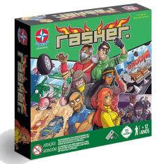 Imagem de Jogo de Tabuleiro e Cartas Rasher Estrela Estratégia