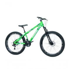 Imagem de Bicicleta Vikingx Aro 26 Câmbios Shimanos 21v Verde Neon