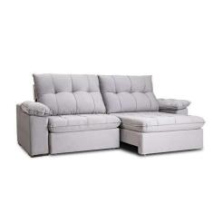 Imagem de Sofá 5 Lugares Retrátil e Reclinável cm USB Flexforma Triton Veludo Ci