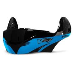 Imagem de Queixeira Sem Viseira Capacete Pro Tork V-Pro Jet 2 Carbon, PRETO - AZ