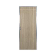 Imagem de Kit Porta De Madeira Decorada 212x85cm Com Batente De Alumini