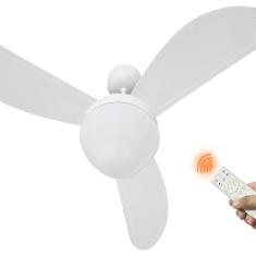 Imagem de Ventilador de Teto com Controle Remoto Ponente Gale Inverter 3 Pás 6 Velocidades