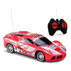 Imagem de Brinquedo Carrinho Corrida Controle Remoto Samba Vermelho - Samba Toys